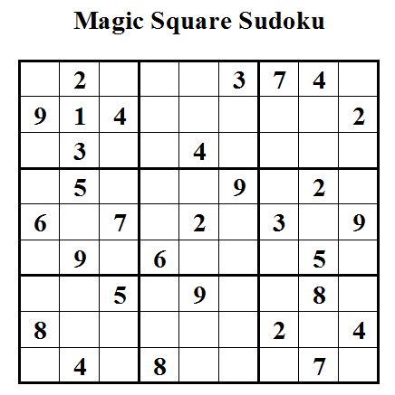 Magic square eliminator